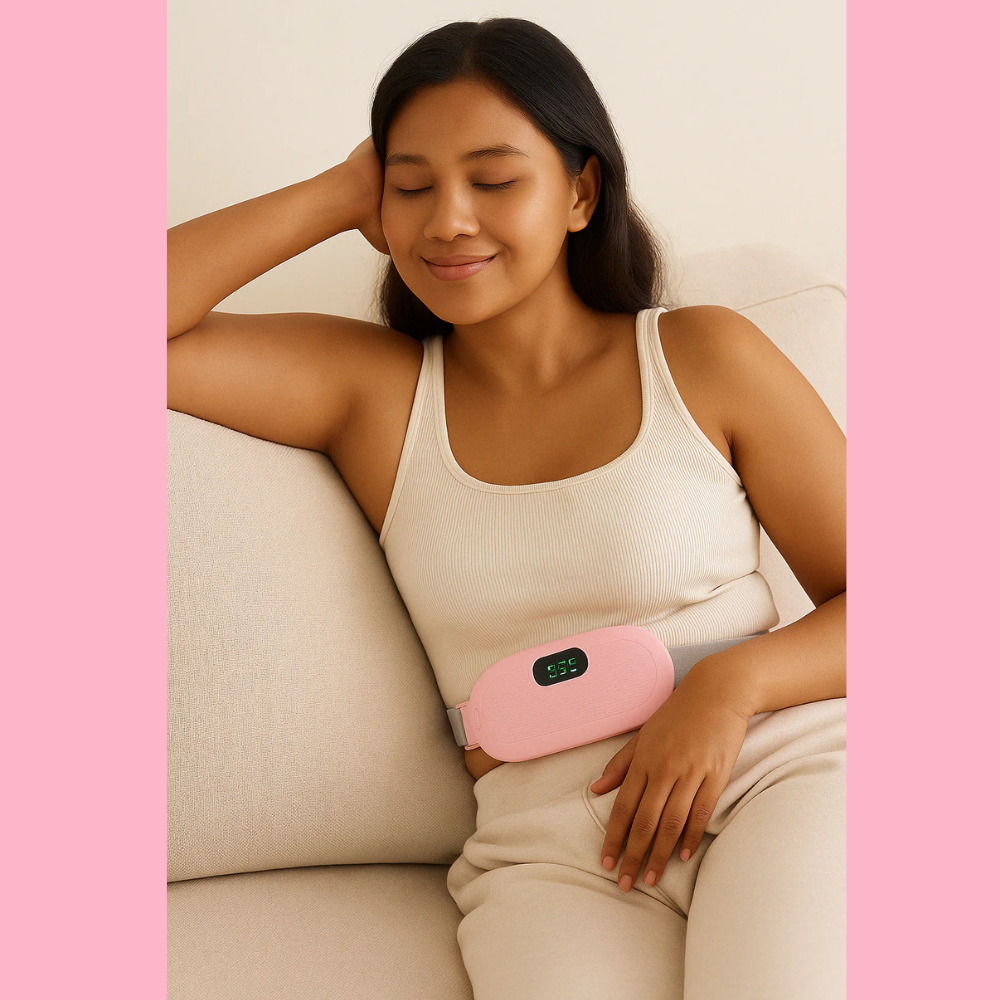 ✅ Ceinture Chauffante Menstruelle – Soulagement Naturel & Instantané