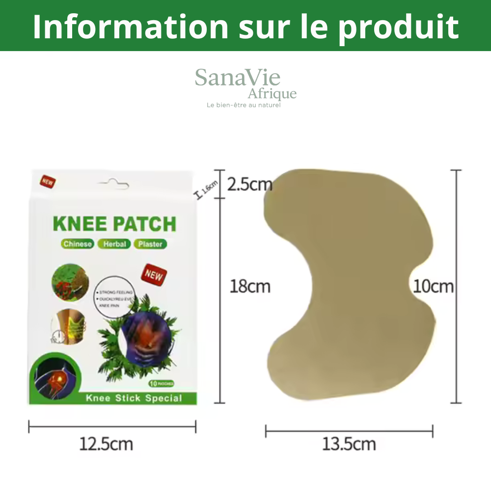 🔥 Patch Anti-Douleur Naturel SanaVie – Soulage Vos Douleurs en 30 Minutes Sans Médicament