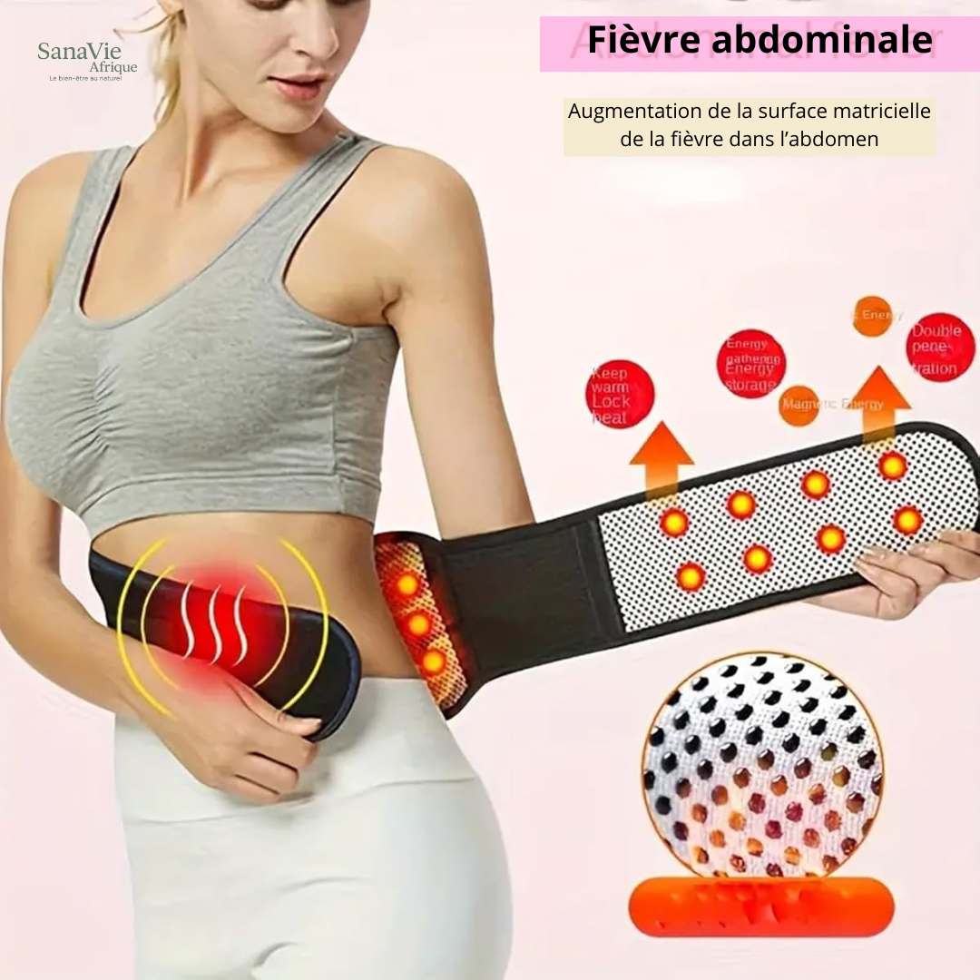 Ceinture Lombaire Médicale avec Chauffage Magnétique & Soutien en Acier – Soulagement Rapide en 7 Jours ou Remboursé