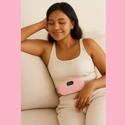 ✅ Ceinture Chauffante Menstruelle – Soulagement Naturel & Instantané