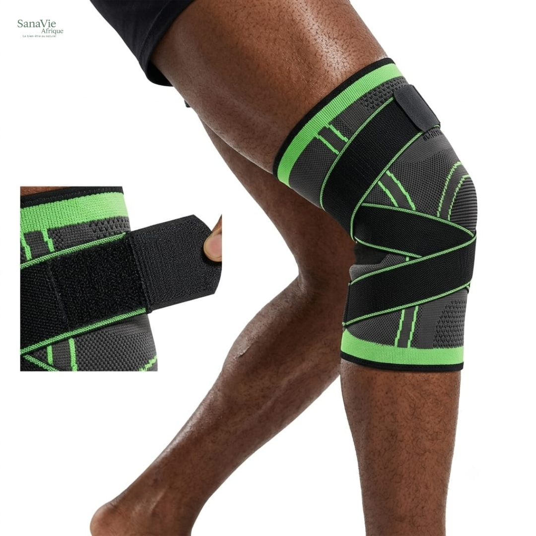 FlexForce SanaVie — Genouillère de Compression 3D