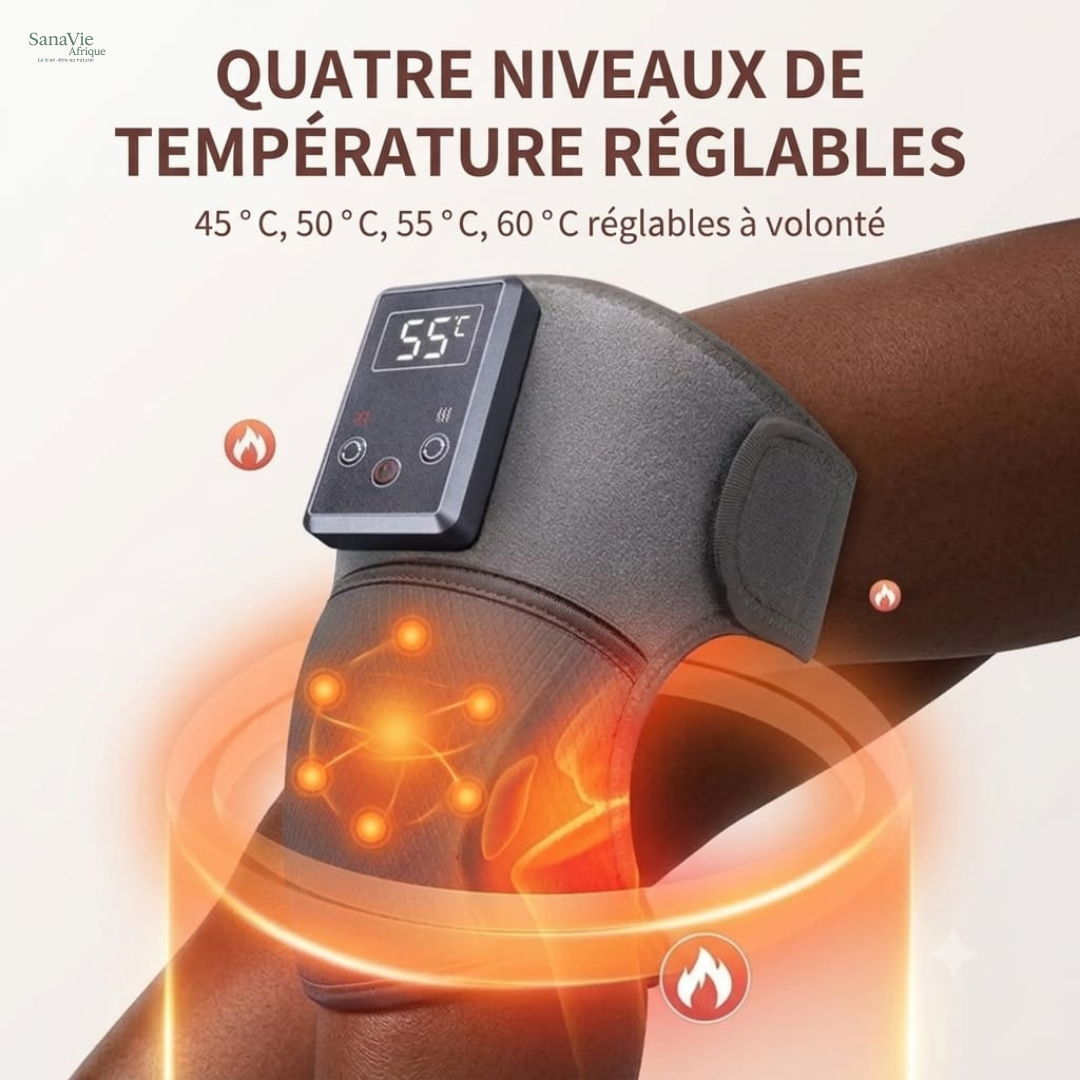 ThermoCare SanaVie — Masseur Chauffant Genou