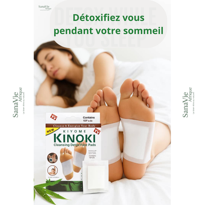 Kinoki Detox Foot Pads – Purifiez votre corps pendant votre sommeil 😴🌿