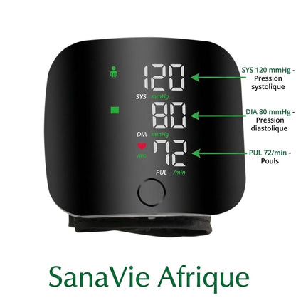 Tensiomètre Familial Intelligent SanaVie Protégez toute votre famille — Mesure précise en moins d'une minute