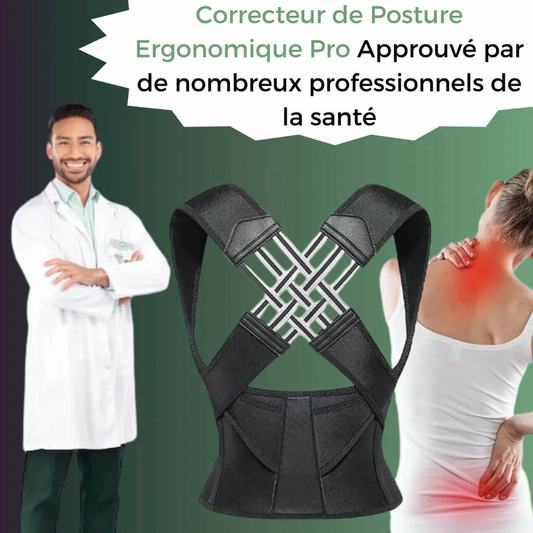 Correcteur de Posture Haut de Gamme – Soulagement Express + Bonus Offerts